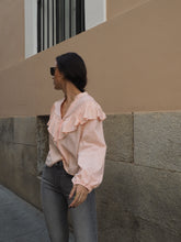 Cargar imagen en el visor de la galería, Blusa rosa 100% algodón - Talla M y L