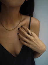 Cargar imagen en el visor de la galería, Collar Cristina gold - Acero 316L cuentas de cristal