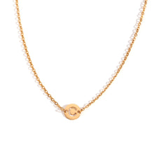 Cargar imagen en el visor de la galería, Collar letra - Acero dorado 316L baño oro 18k - Elige tu letra