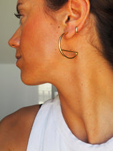 Cargar imagen en el visor de la galería, Pendientes GEOMETRIC 003 - Plata 925 baño oro 18K - par 30€