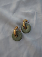 Cargar imagen en el visor de la galería, Pendientes aros Madeleine · Acero 316L baño oro 18k