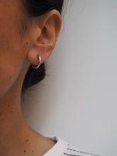 Cargar imagen en el visor de la galería, Pendiente aro 15mm  - Acero 316L baño plata rodiada - par 20€ unidad 10,50€