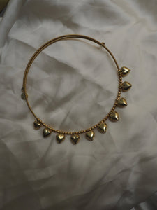 Collar India 008 - Edición limitada - Latón baño de oro 18k