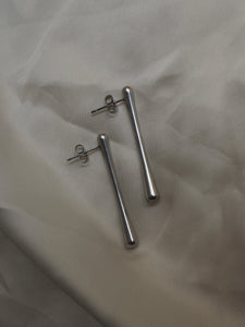 Pendientes Geometric 011 - Acero 316L baño plata rodiada - par 20€