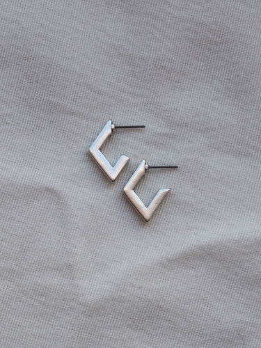 Pendientes GEOMETRIC 004 - Plata vieja - par 22€ unidad 11,50€