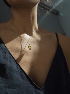 Collar Bellotera 2.0 - Acero dorado 316L baño oro 18k