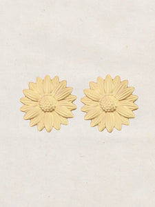 Pendientes Joana - Latón chapado oro 18k