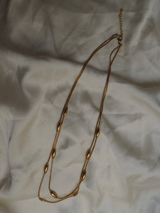 Collar Sara - Acero 316L baño oro 18k