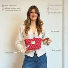 Cargar imagen en el visor de la galería, Bolso neceser grande FUEGO