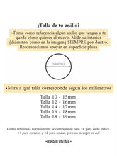 Cargar imagen en el visor de la galería, Anillo Leonor - Acero dorado 316L baño oro 18K - Talla 12, 14 y 16