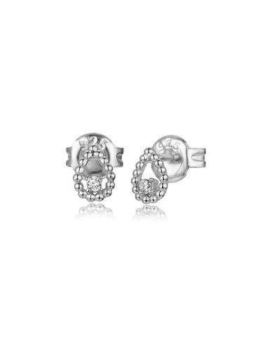 Pendiente gota circonita - Plata 925 - 19€ par 10€ unidad