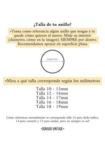 Cargar imagen en el visor de la galería, Anillo Abril - Acero plateado 316L baño plata rodiada - Tallas de 10, 12, 14, 16 y 18