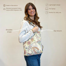 Cargar imagen en el visor de la galería, Bolso tote cremallera COLOR