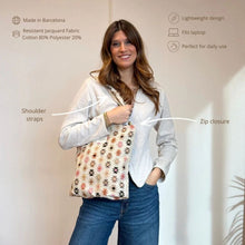 Cargar imagen en el visor de la galería, Bolso tote cremallera ROYAL