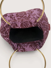 Cargar imagen en el visor de la galería, Bolso evento anillas VIOLET