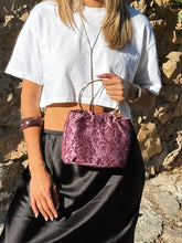 Cargar imagen en el visor de la galería, Bolso evento anillas VIOLET