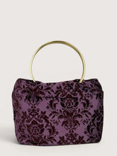 Cargar imagen en el visor de la galería, Bolso evento anillas VIOLET