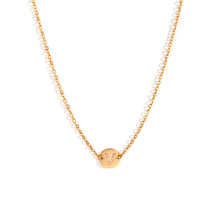 Cargar imagen en el visor de la galería, Collar letra - Acero dorado 316L baño oro 18k - Elige tu letra
