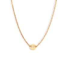 Cargar imagen en el visor de la galería, Collar letra - Acero dorado 316L baño oro 18k - Elige tu letra