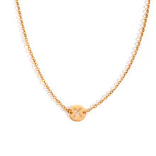 Cargar imagen en el visor de la galería, Collar letra - Acero dorado 316L baño oro 18k - Elige tu letra