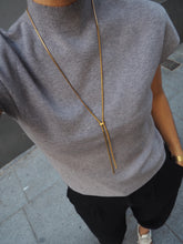 Cargar imagen en el visor de la galería, Collar Abu Simbel 2.0 - Acero 316L baño oro 18k