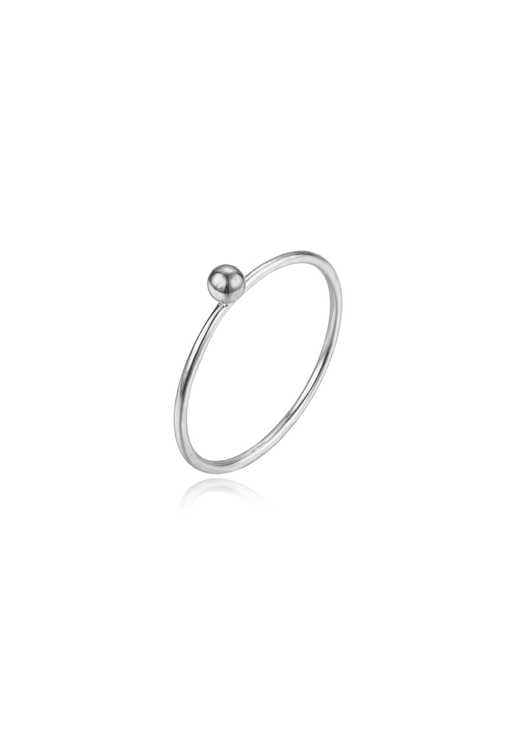 Anillo bolita - Plata 925 - Talla 10, 12 y 14