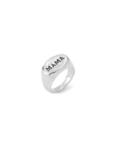 Cargar imagen en el visor de la galería, Anillo MAMA - Acero 316L baño plata rodiada - Talla 10, 13, 15, 17 y 19