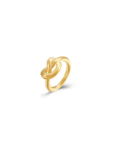 Cargar imagen en el visor de la galería, Anillo Miranda - Acero dorado 316L baño oro 18K- Talla 12, 14, 16 y 18