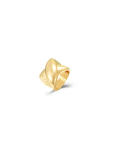 Cargar imagen en el visor de la galería, Anillo Roma - Acero dorado 316L baño oro 18k - Tallas  12, 14, 16 y 18