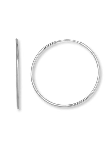 Pendientes aro 40mm - Plata 925 - par 27€ unidad 14€