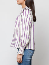 Cargar imagen en el visor de la galería, Blusa rayas 100% algodón