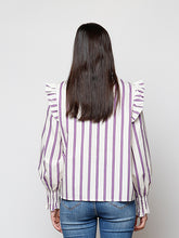 Cargar imagen en el visor de la galería, Blusa rayas 100% algodón
