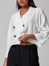 Cargar imagen en el visor de la galería, Blusa doble botonadura