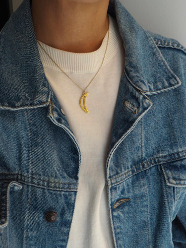Collar TÁNGER - Plata 925 baño oro 18K
