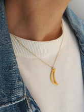 Cargar imagen en el visor de la galería, Collar TÁNGER - Plata 925 baño oro 18K