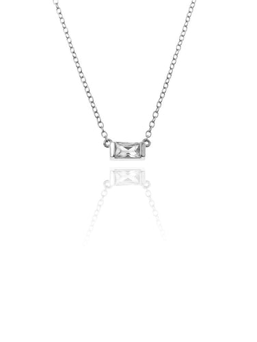 Collar circonita Nora - Plata 925