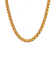 Collar Catalina - Acero dorado 316L baño oro 18k