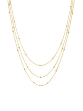 Cargar imagen en el visor de la galería, Collar Madrid - Acero dorado 316L baño oro 18k