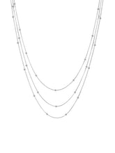 Cargar imagen en el visor de la galería, Collar Madrid - Acero dorado 316L baño plata rodiada