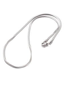 Collar mini magic (ancho 3mm) • Acero plateado 304L baño plata rodiada