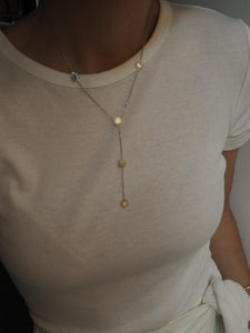 Collar Mariana - Acero plateado 304L baño plata rodiada