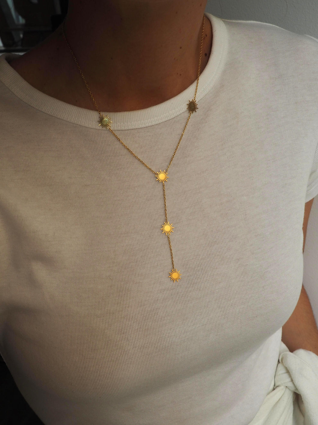 Collar Mariana - Acero dorado 304L baño oro 18k