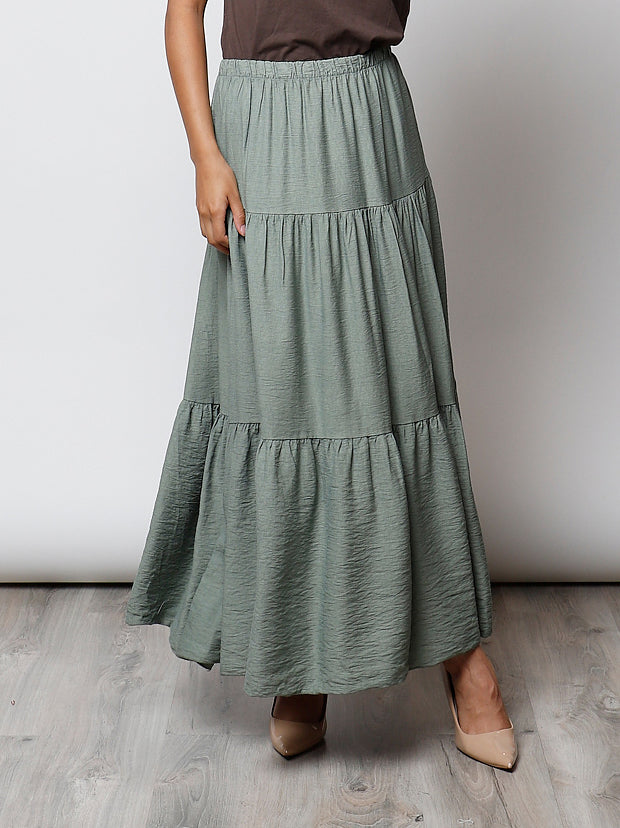 Falda verde