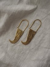Cargar imagen en el visor de la galería, Pendientes India 009 - Edición limitada - Latón baño oro 18k