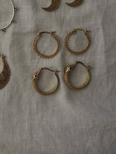 Cargar imagen en el visor de la galería, Pendientes India 010 - Edición limitada - Latón baño oro 18k