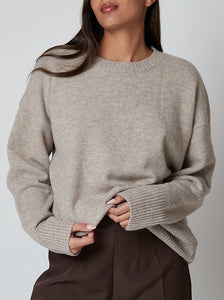 Jersey beige RPET y PBT