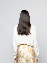 Cargar imagen en el visor de la galería, Jersey escote pico 100% algodón