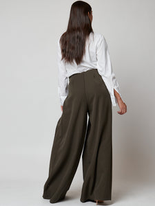 Pantalón Emily verde kaki - Talla: S y M