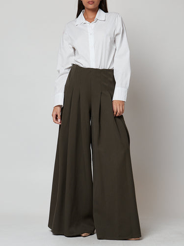 Pantalón Emily verde kaki - Talla: S y M