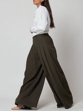 Cargar imagen en el visor de la galería, Pantalón Emily verde kaki - Talla: S y M